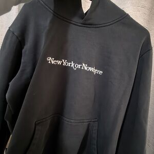 New York or Nowhere Black Hoodie